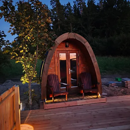 Campo de lujo Romantischer Pod - Gegen Aufpreis Mit Hot Tub - Whirlpool & Sauna