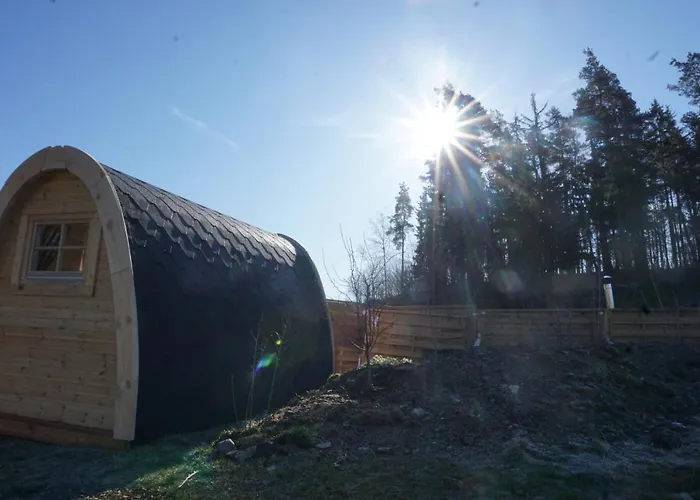 Romantischer Pod - Gegen Aufpreis Mit Hot Tub - Whirlpool & Sauna Campo de lujo Hohenberg an der Eger