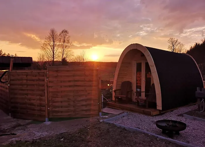 Luksusowy namiot Romantischer Pod - Gegen Aufpreis Mit Hot Tub - Whirlpool & Sauna *