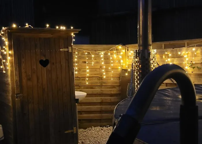 Romantischer Pod - Gegen Aufpreis Mit Hot Tub - Whirlpool & Sauna Luksusowy namiot Hohenberg an der Eger