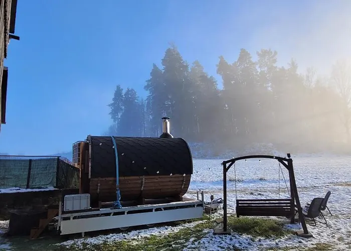 Campo de lujo Romantischer Pod - Gegen Aufpreis Mit Hot Tub - Whirlpool & Sauna
