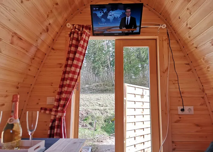 Romantischer Pod - Gegen Aufpreis Mit Hot Tub - Whirlpool & Sauna * Hohenberg an der Eger